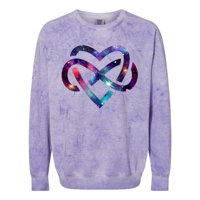 Infinite Heart Colorblast Crewneck Sweatshirt