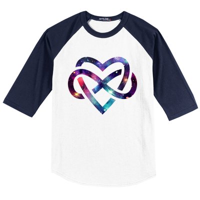 Infinite Heart Baseball Sleeve Shirt