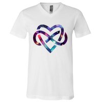 Infinite Heart V-Neck T-Shirt