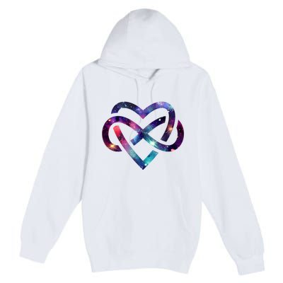 Infinite Heart Premium Pullover Hoodie