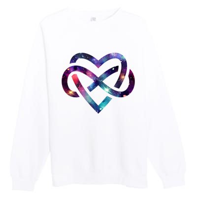 Infinite Heart Premium Crewneck Sweatshirt