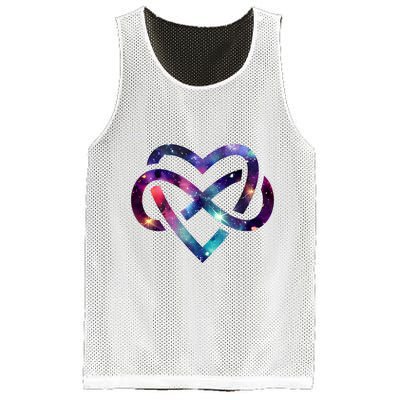 Infinite Heart Mesh Reversible Basketball Jersey Tank