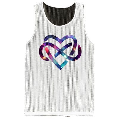 Infinite Heart Mesh Reversible Basketball Jersey Tank