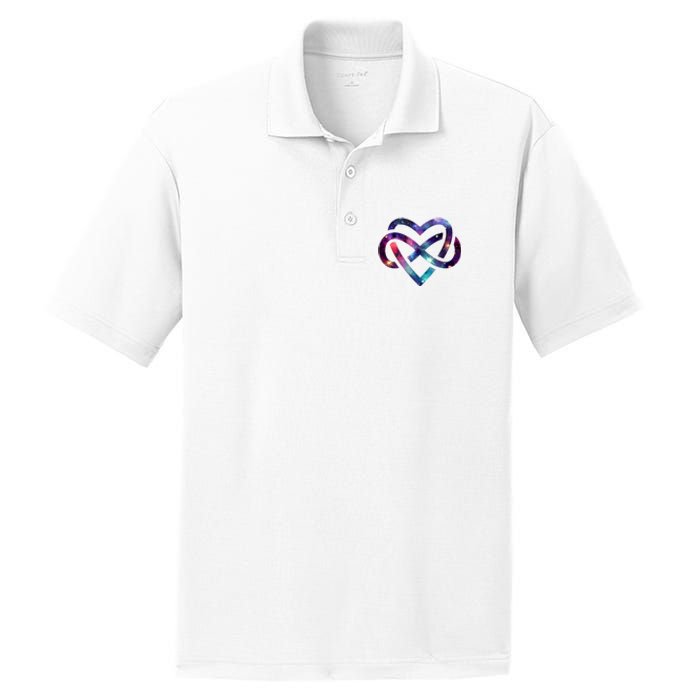 Infinite Heart PosiCharge RacerMesh Polo