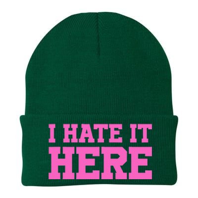 I Hate It Here Knit Cap Winter Beanie