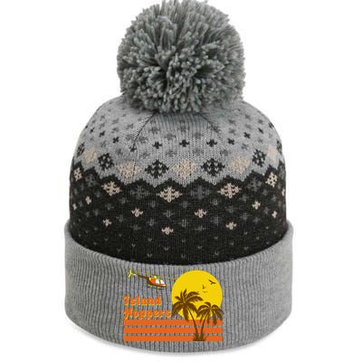 Island Hoppers The Baniff Cuffed Pom Beanie