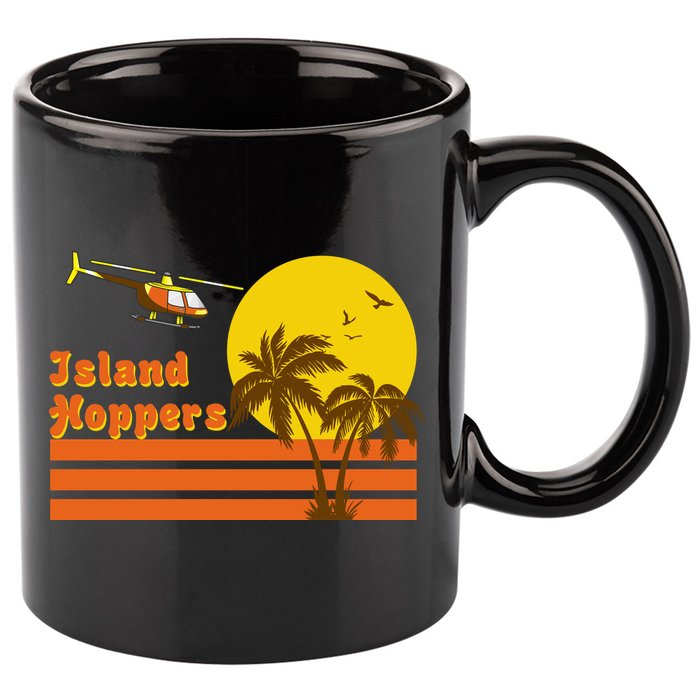 Island Hoppers 11oz C Handle Ceramic Mug