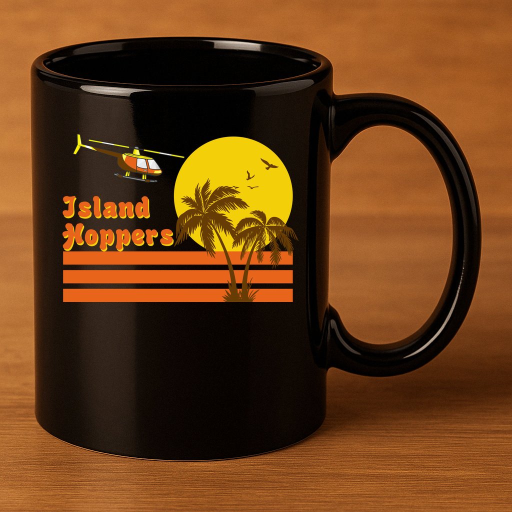 Island Hoppers 11oz C Handle Ceramic Mug