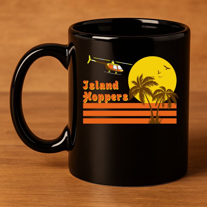 Island Hoppers 11oz C Handle Ceramic Mug