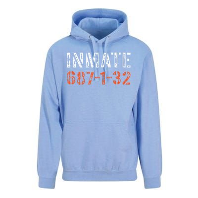 Inmate Halloween Inmate Jail Costume Gift Unisex Surf Hoodie