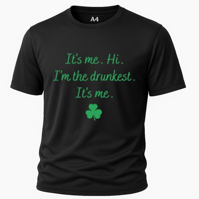 It's-Me Hi I'm The Drunkest It's-Me Cooling Performance Crew T-Shirt