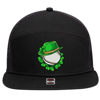 Irish Hurling Ireland St Patricks Day Gaelic Games Sports Gift 7 Panel Mesh Trucker Snapback Hat