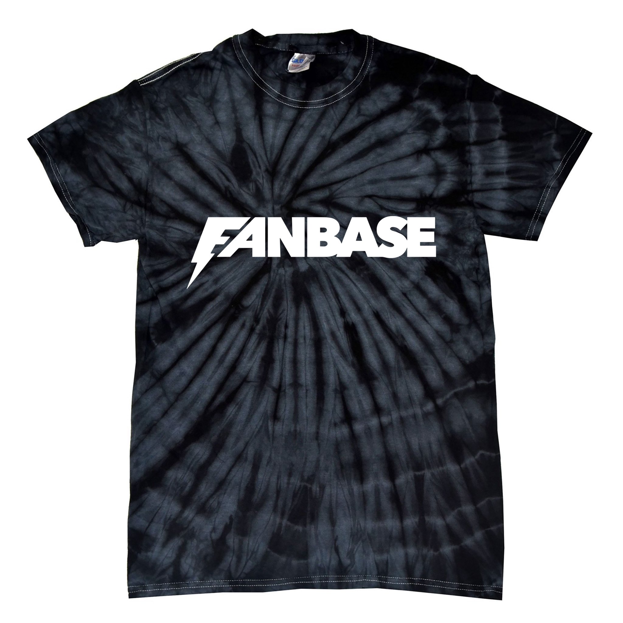 Isaac Hayes Iii Wearing Fase Tie-Dye T-Shirt