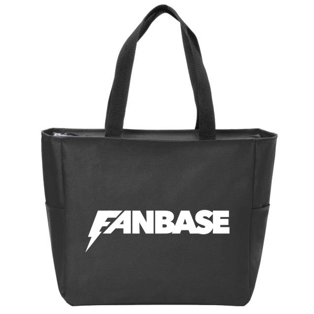 Isaac Hayes Iii Wearing Fase Zip Tote Bag