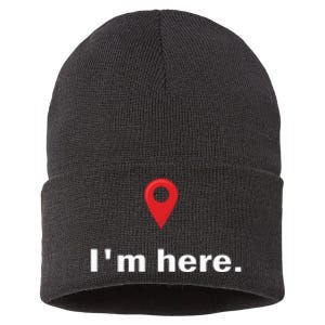 IM Here Sustainable Knit Beanie