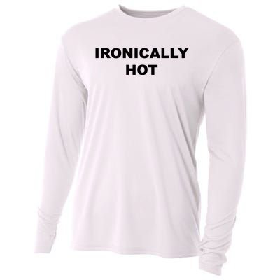 Ironically Hot Cooling Performance Long Sleeve Crew