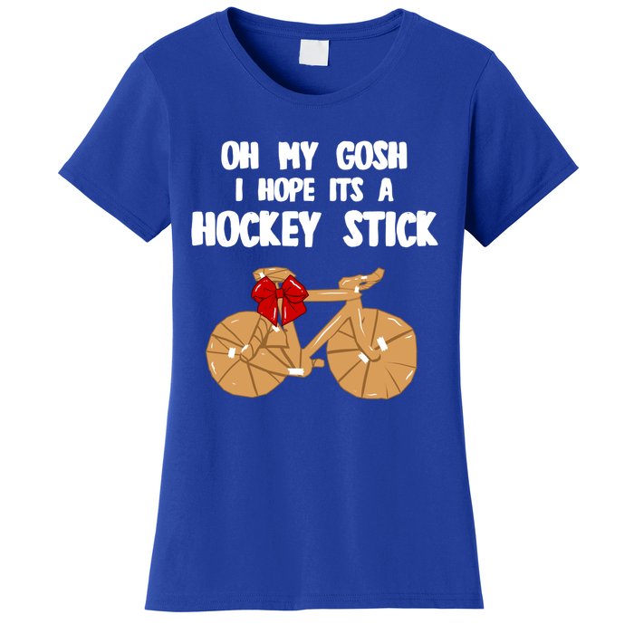 I Hope It´S A Hockey Stick Funny Gift Women's T-Shirt