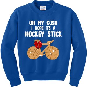 I Hope It´S A Hockey Stick Funny Gift Kids Sweatshirt