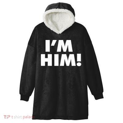 IM Him Hooded Wearable Blanket