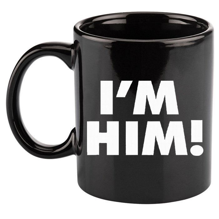 IM Him 11oz C Handle Ceramic Mug