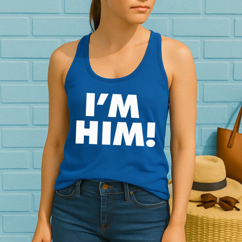 IM Him Womens Tank Top