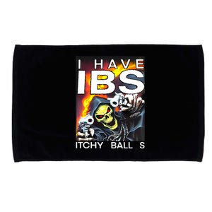 I Have Ibs Itchy Balls Microfiber Hand Towel