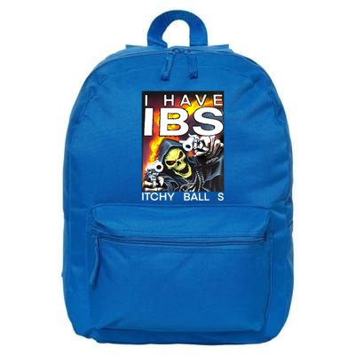 I Have Ibs Itchy Balls 16 in Basic Backpack