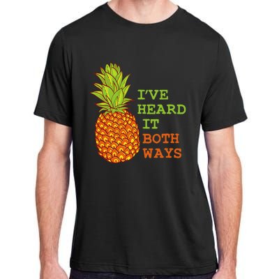 I’ve Heard It Both Ways Psych Pineapple Lover Adult ChromaSoft Performance T-Shirt