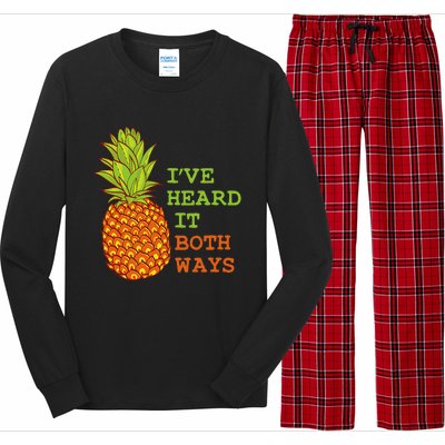 I’ve Heard It Both Ways Psych Pineapple Lover Long Sleeve Pajama Set