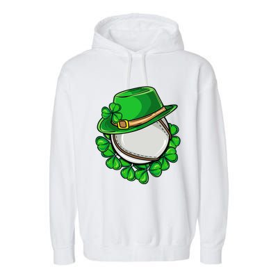 Irish Hurling Ireland St Patricks Day Gaelic Games Sports Great Gift Garment-Dyed Fleece Hoodie