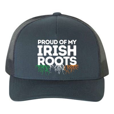 Irish Heritage Ireland Flag Proud Of My Irish Roots Gift Yupoong Adult 5-Panel Trucker Hat