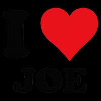 I Heart Joe First Name I Love Personalized Stuff 16oz Travel Tumbler