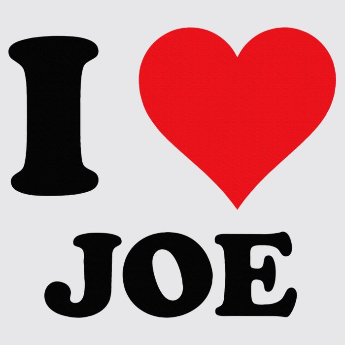 I Heart Joe First Name I Love Personalized Stuff Womens Funnel Neck Pullover Hood