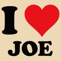 I Heart Joe First Name I Love Personalized Stuff Drawstring Bag