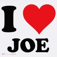 I Heart Joe First Name I Love Personalized Stuff Doggie Tank