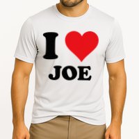 I Heart Joe First Name I Love Personalized Stuff Performance Shirt