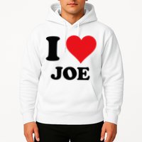 I Heart Joe First Name I Love Personalized Stuff Hoodie