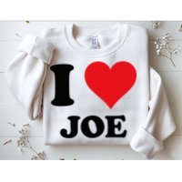 I Heart Joe First Name I Love Personalized Stuff Sweatshirt