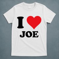 I Heart Joe First Name I Love Personalized Stuff T-Shirt