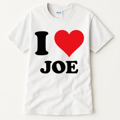 I Heart Joe First Name I Love Personalized Stuff Tall T-Shirt