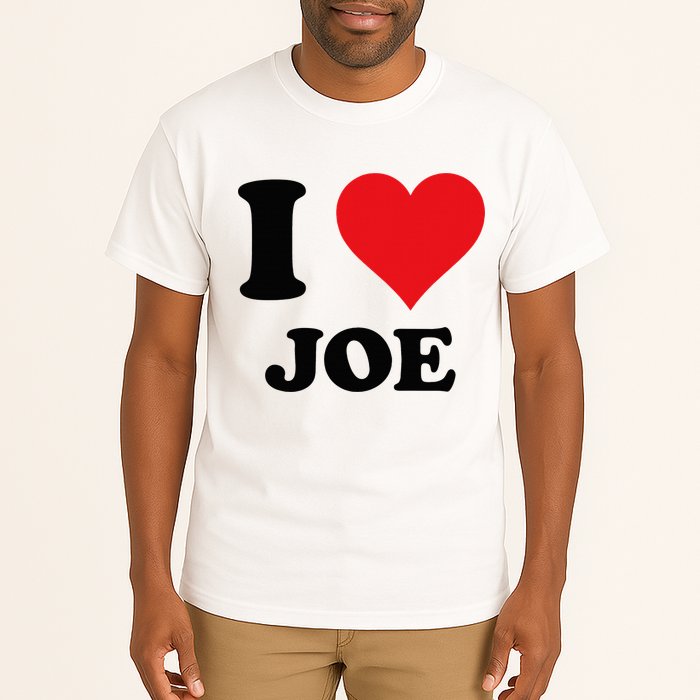 I Heart Joe First Name I Love Personalized Stuff Tall T-Shirt