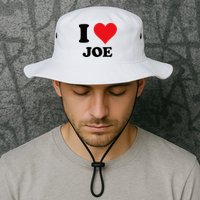 I Heart Joe First Name I Love Personalized Stuff Bucket Hat