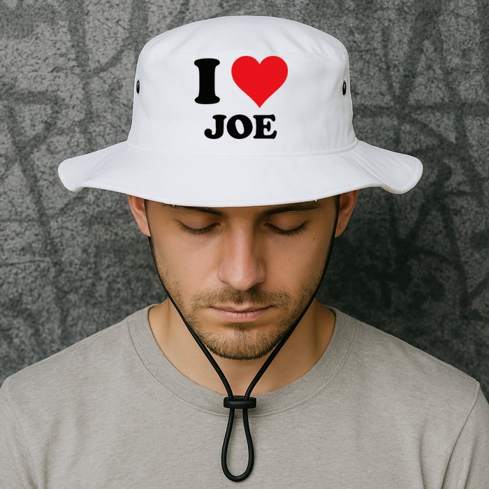 I Heart Joe First Name I Love Personalized Stuff Bucket Hat