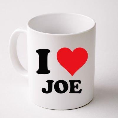 I Heart Joe First Name I Love Personalized Stuff Mug