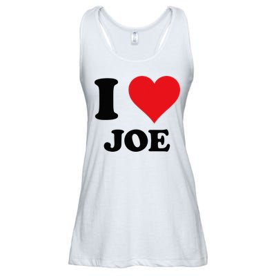 I Heart Joe First Name I Love Personalized Stuff Ladies Essential Flowy Tank
