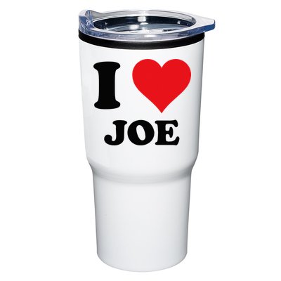 I Heart Joe First Name I Love Personalized Stuff Tumbler