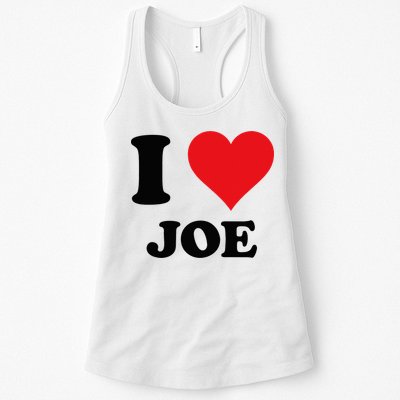 I Heart Joe First Name I Love Personalized Stuff Womens Tank Top