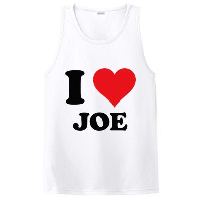 I Heart Joe First Name I Love Personalized Stuff PosiCharge Competitor Tank