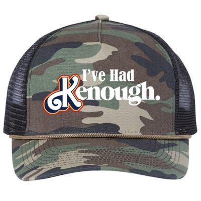 Ive Had Kenough Retro Rope Trucker Hat Cap