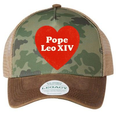 I Heart Love Pope Leo XIV Legacy Tie Dye Trucker Hat
